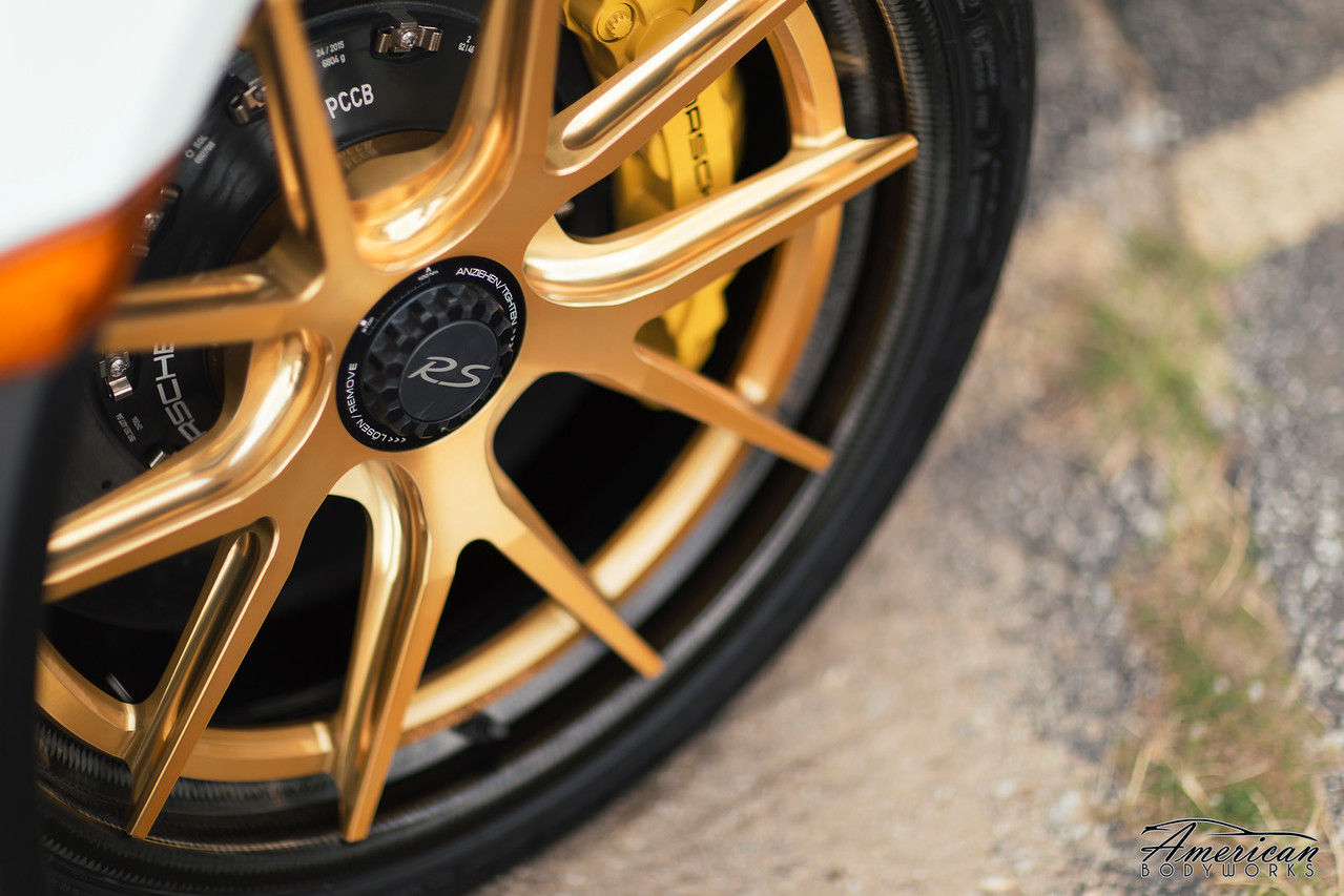 2017 Porsche 911 | Porsche 991 GT3 RS on Forgeline Carbon+Forged CF201 Wheels from American Body Works