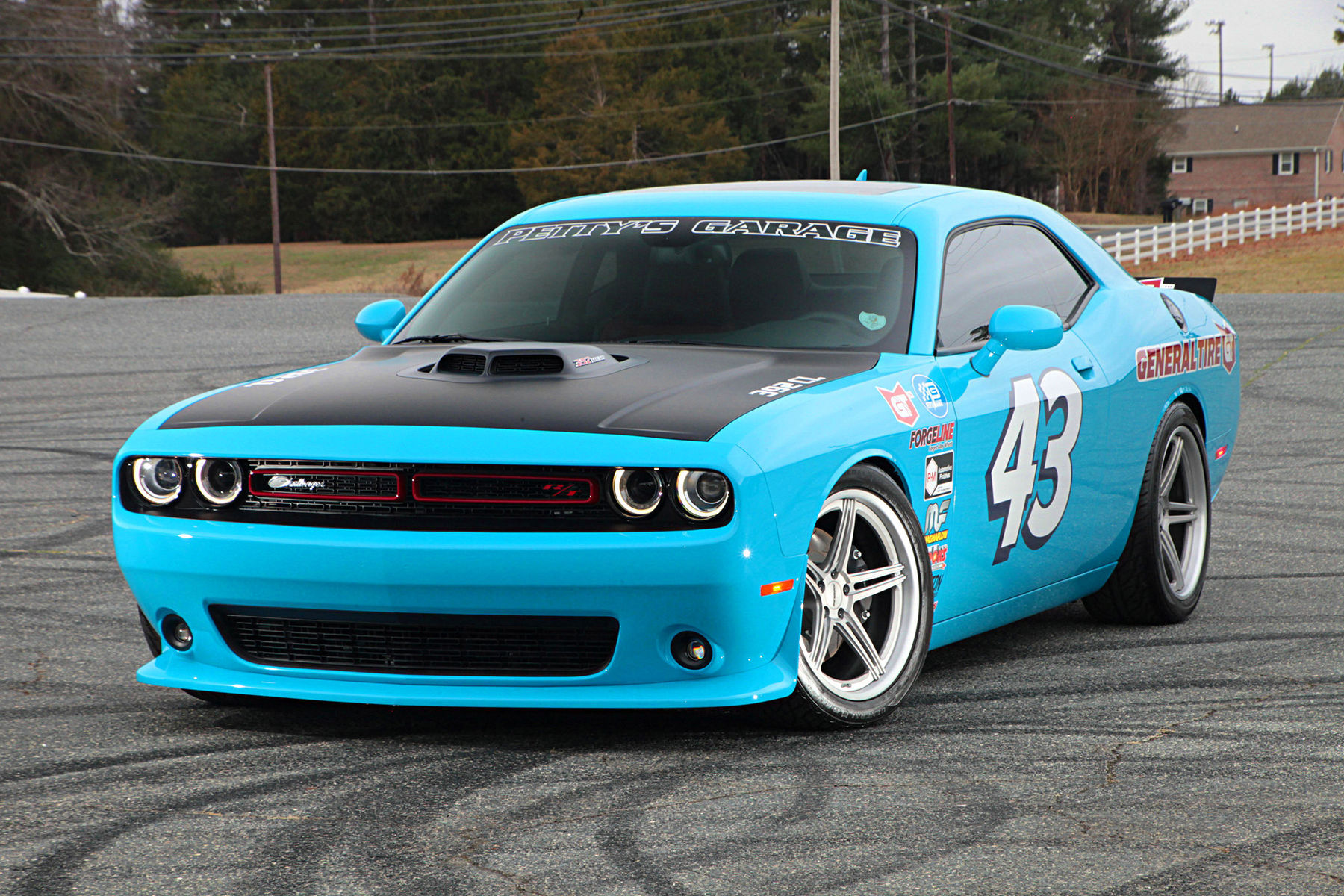 2016 Dodge Challenger | The Petty's Garage General Tire Dodge Challenger on Forgeline SC3C Concave Wheels