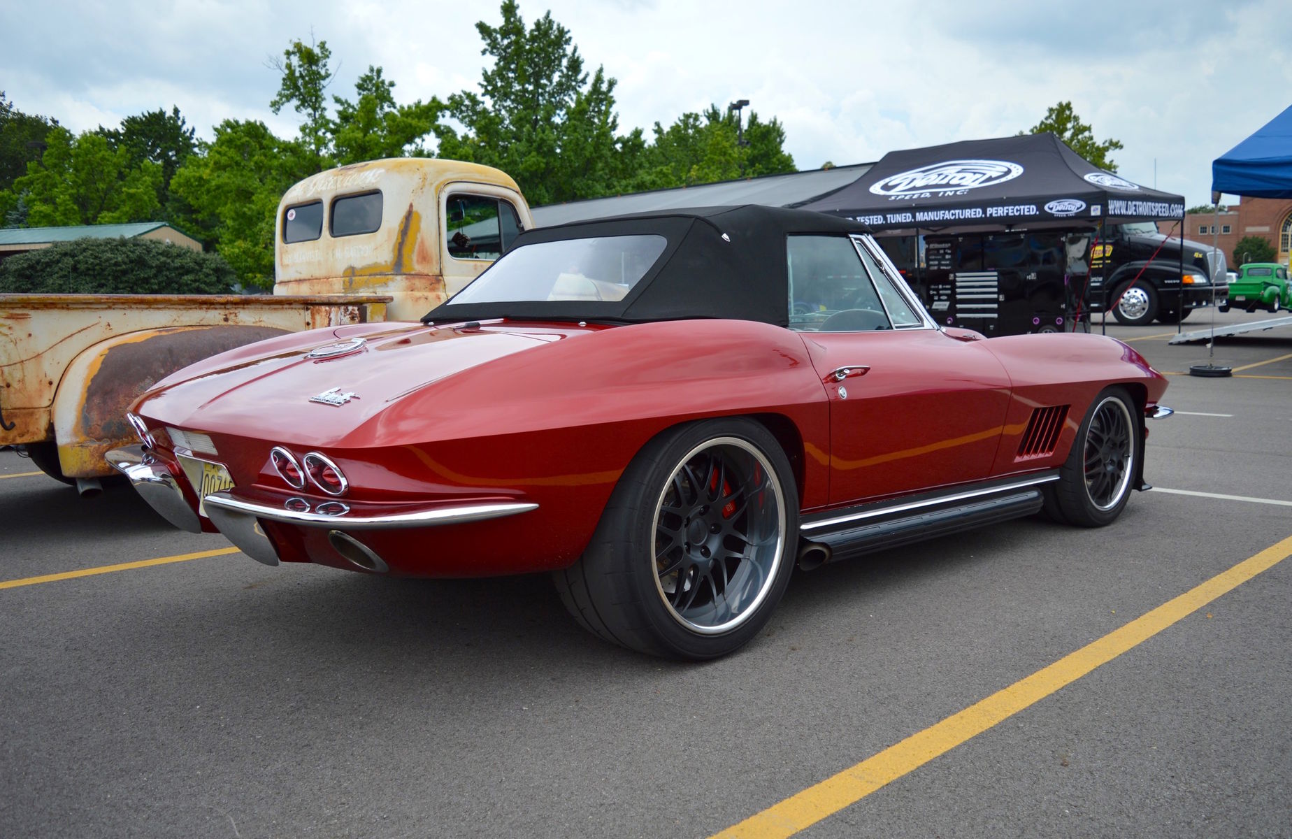 1967 Chevrolet Corvette | Nick Weber's 1967 Corvette Convertible on Forgeline DE3P Wheels