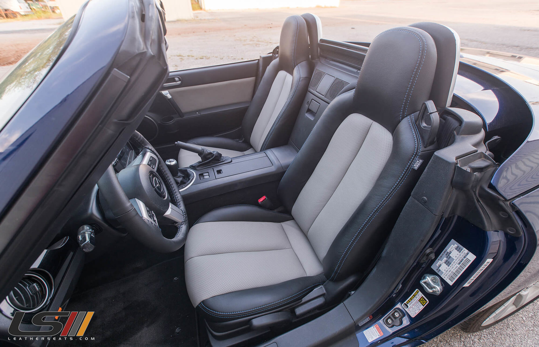 2008 Mazda Miata Interior By Leatherseats Com