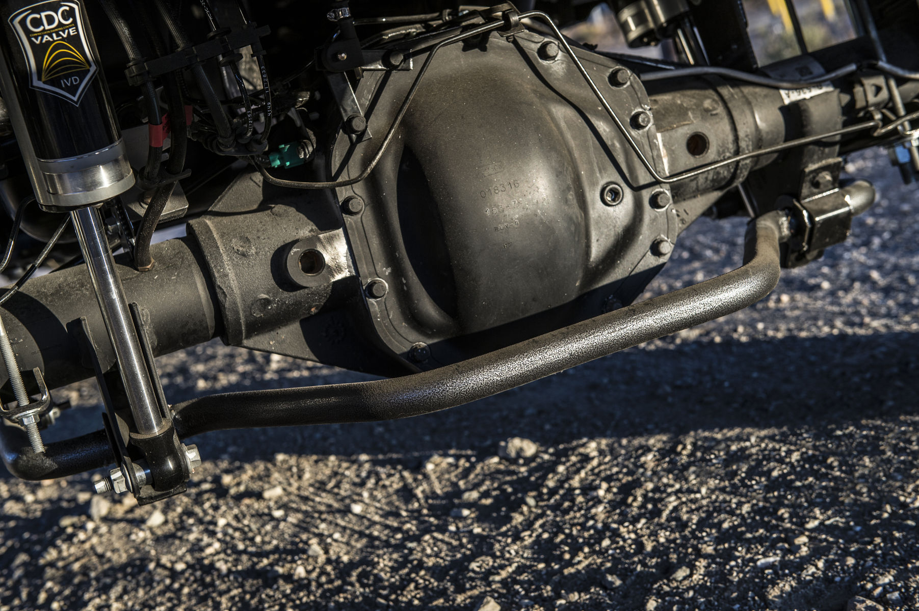 2017 Ford F-350 Super Duty | 2017 Ford Super Duty F-350 Lariat by Hellwig Suspension Products - Hellwig Big Wig Rear Sway Bar FordSEMA