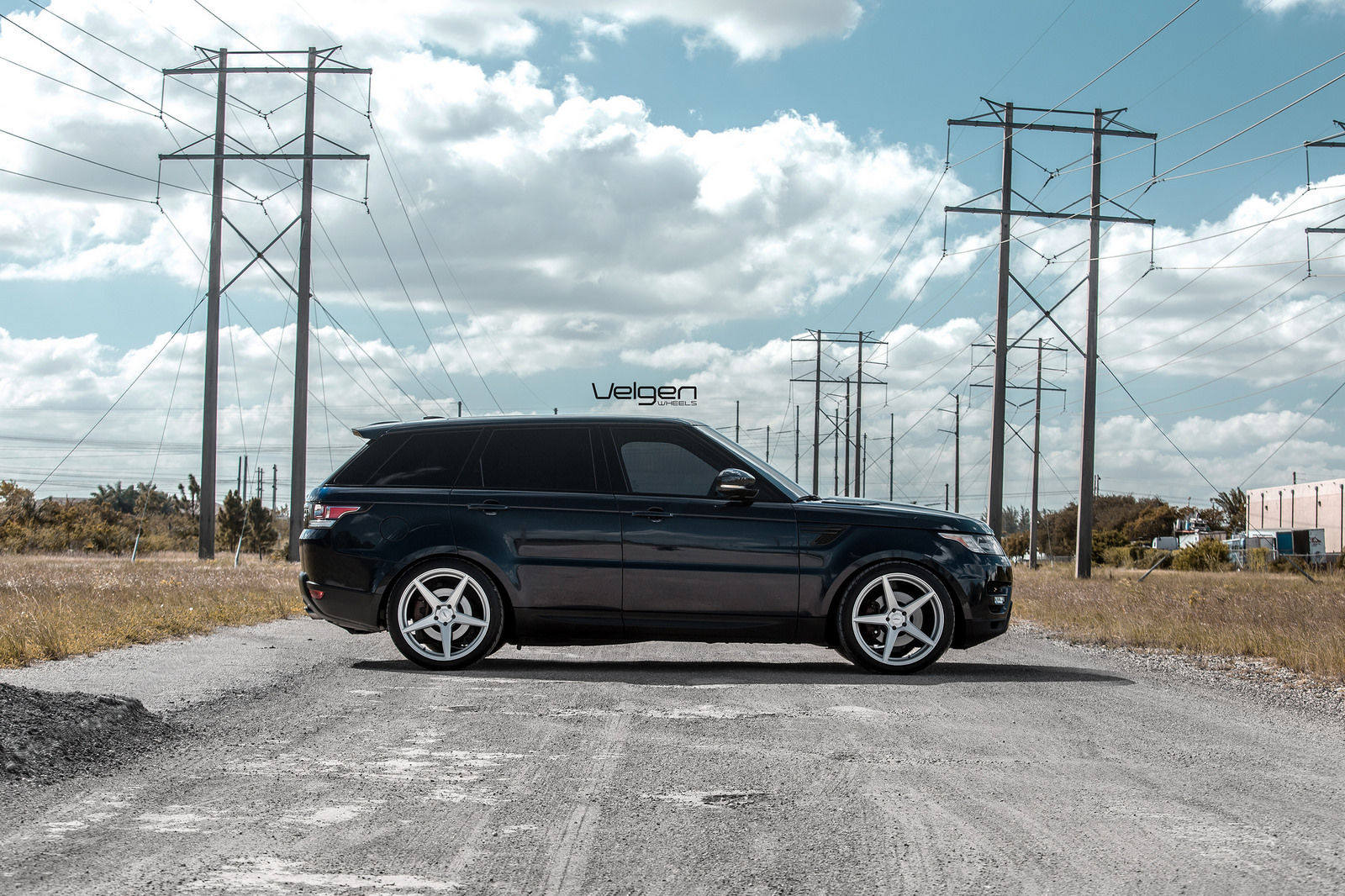 2015 Land Rover Range Rover Sport | Range Rover Sport on Velgen Wheels Classic5 Matte Silver 22x10.5 All Around