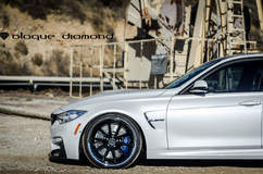 2016 BMW M3 Fitted With 20 Inch BD-23’s in Black w/ Chrome SS Lip