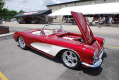 Corvette Red & White