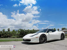 Ferrari 458 on HRE P40SC