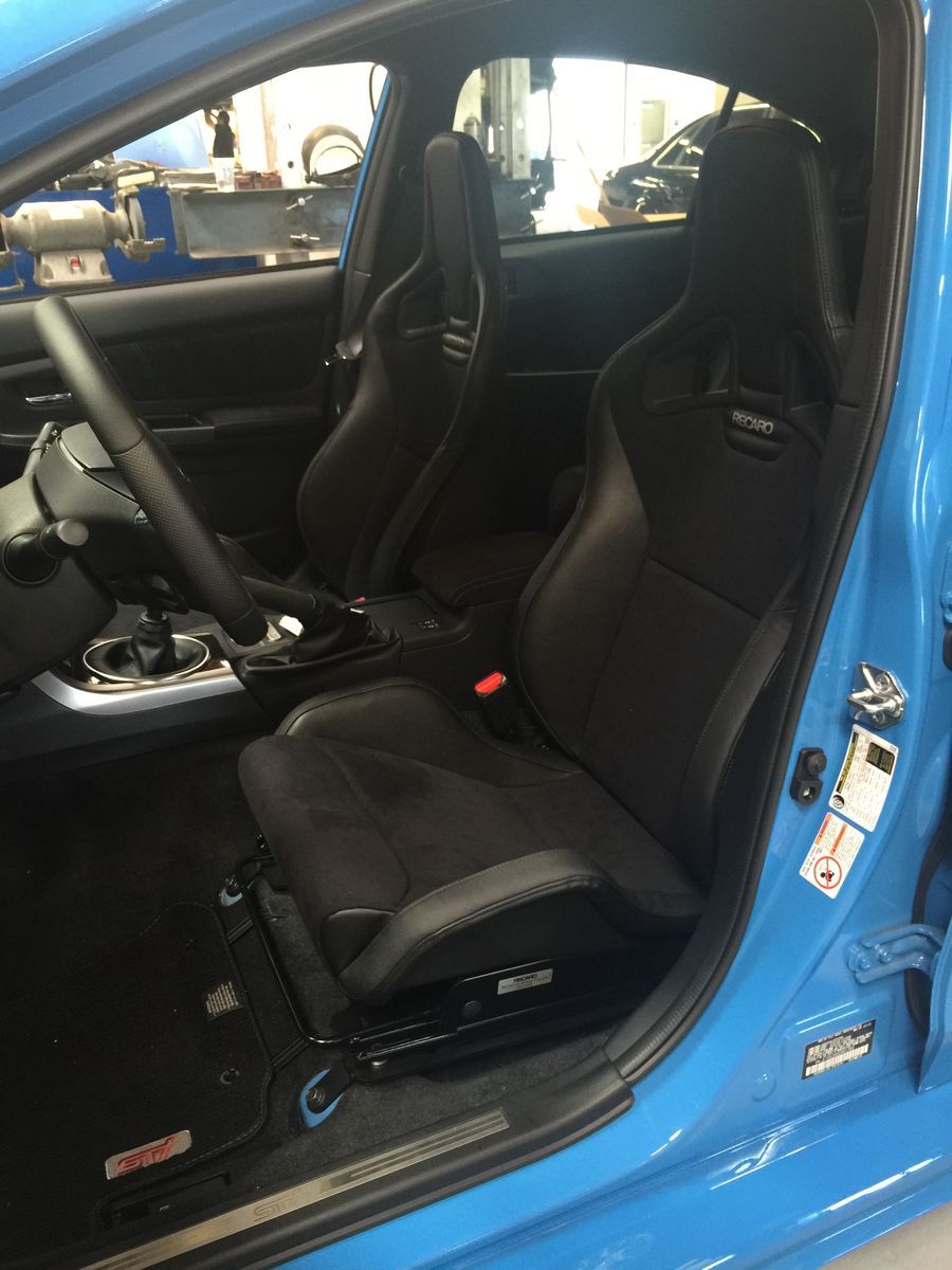    | Recaro Seat Install
