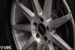 Lexus GS350 F-Sport rocking the 20" Zenetti Esquire wheels - Closeup Wheel Shot