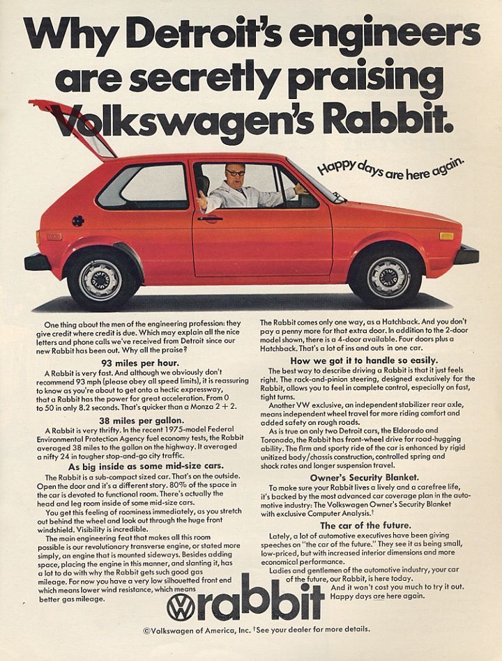 1979 Volkswagen Rabbit | VW MK1
