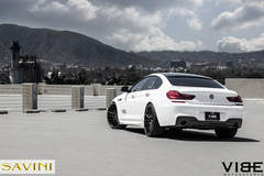 2014 BMW Gran Coupe on 22" Savini Wheels - Rear Shot