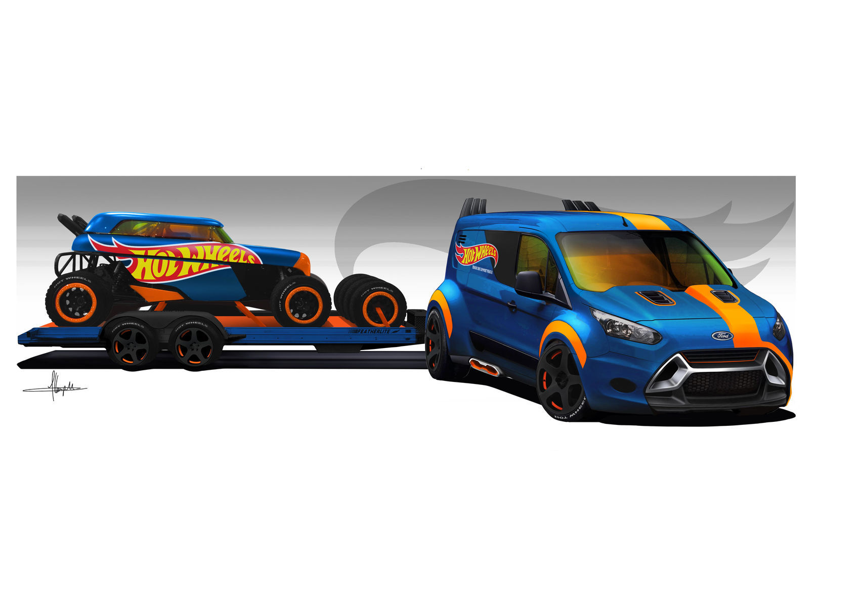 2013 Ford Transit Connect | HOT WHEELS TRANSIT 