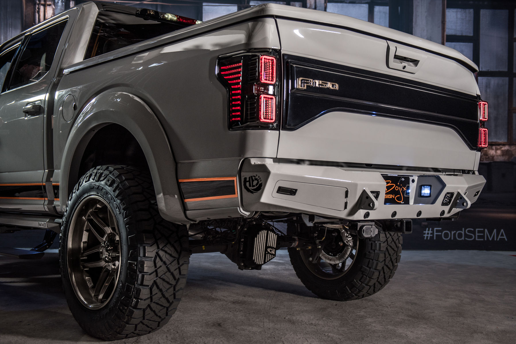 2016 Ford F-150 | 2016 Ford F-150 XLT 4x4 SuperCrew by Bojix Design -- ADD Rear Bumper
