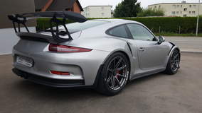 Horag Hotz Racing Porsche 991 GT3 RS on Forgeline One PIece Forged Monoblock GE1R Wheels