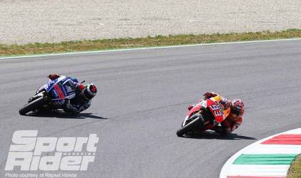 2014   | Marquez holds the tight line, wins #6 in Mugello