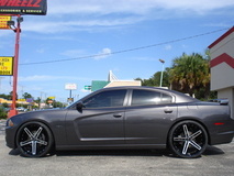Dodge Charger on Ruff R359's - Side Profile Shot