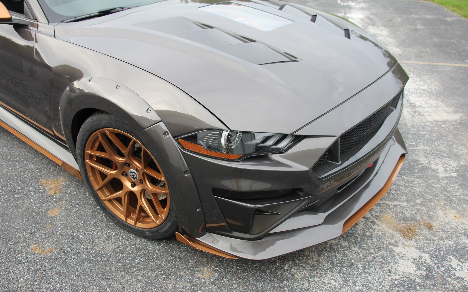 2019 Ford Mustang | 2019 Ford Mustang GT Fastback by CJ Pony Parts - Front FordSEMA