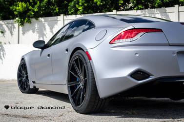 2013 Fisker Karma | 2013 Fisker Karma Fitted With 22 Inch BD-9’s in Gloss Black