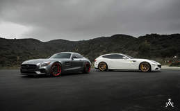 Ferrari FF & Mercedes GTS AMG Duo Shoot - Dual Photoshoot