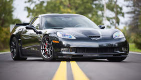 Eric McClellan C6 Corvette Z06 on Forgeline One Piece Forged Monoblock GTD1 5-Lug Wheels