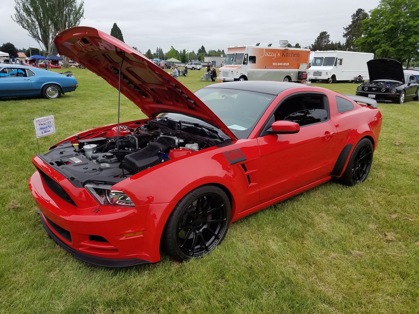 2013 Ford Mustang | Uriah McArthur's Widebody Boss 302 Mustang on Forgeline One Piece Forged Monoblock GA1R Wheels