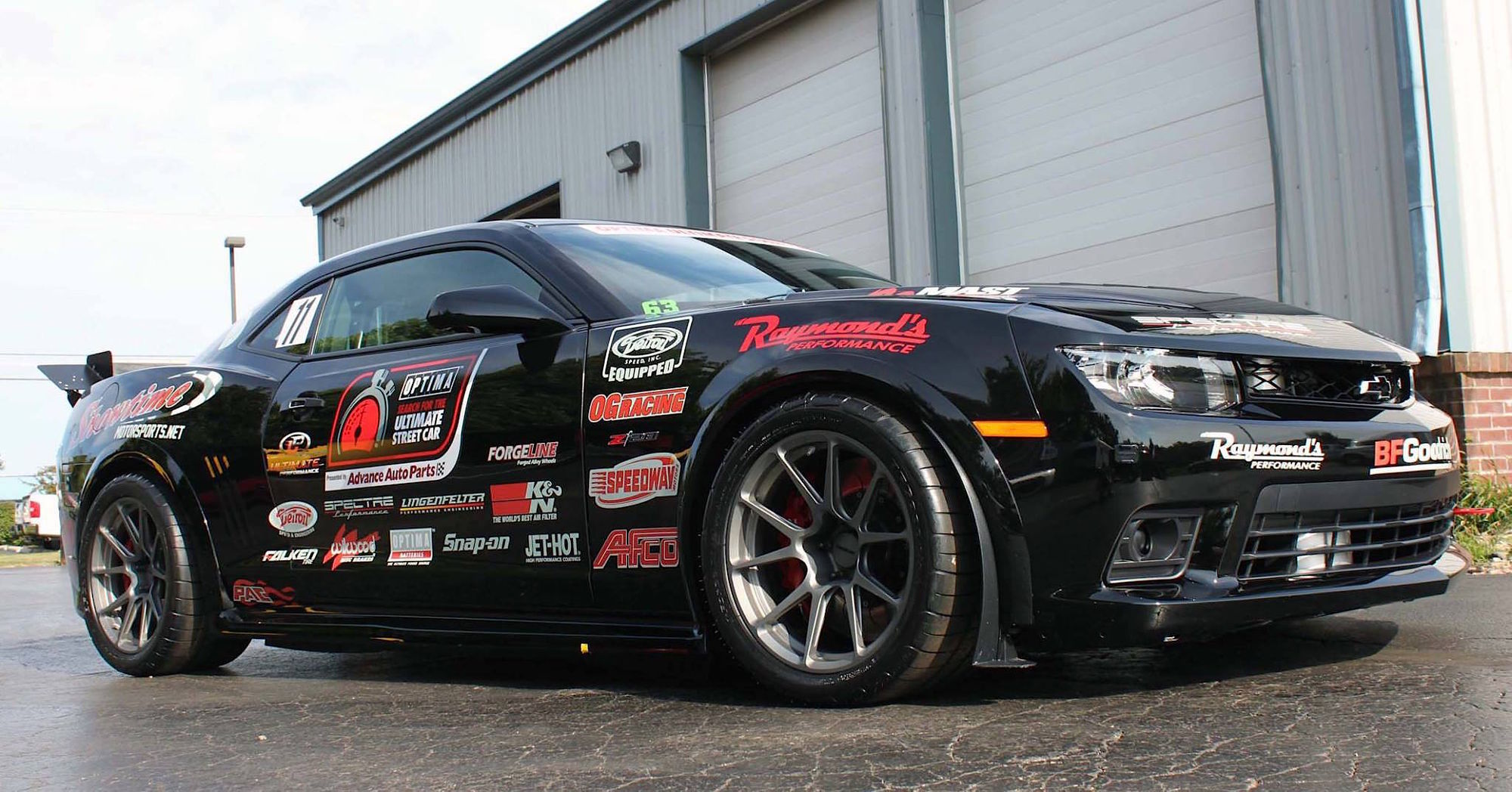 2014 Chevrolet Camaro | Showtime Motorsports Camaro Z/28 on Forgeline GA1R Open Lug Cap Edition Wheels