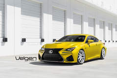 Lexus RCF on Velgen Wheels 