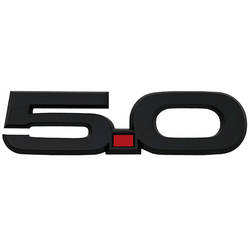 Black 5.0 Emblems