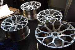 Forgiato Wheels after being finshed