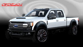 2017 Ford F-250 Super Duty 4x2 Lariat Crew Cab by Airdesign USA #FordSEMA