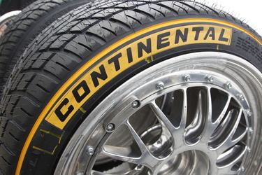 Got a little up close and personal with the best part of being at the race track, the Continental Tires