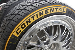 Got a little up close and personal with the best part of being at the race track, the Continental Tires