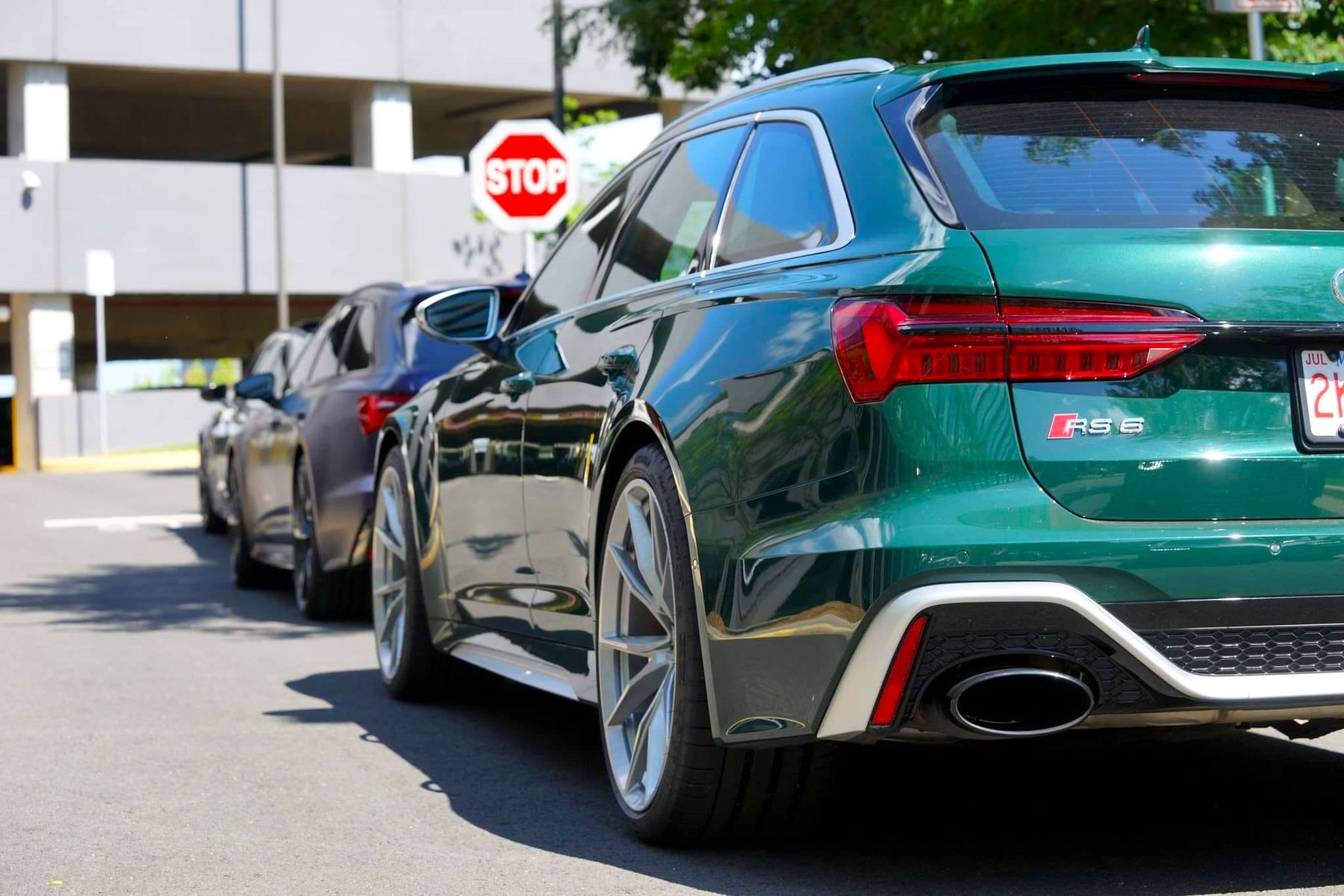 2021 Audi RS 6 | Steve Austin's 2021 Audi RS6 Avant Wagon on Forgeline One Piece Forged Monoblock NW101 Wheels