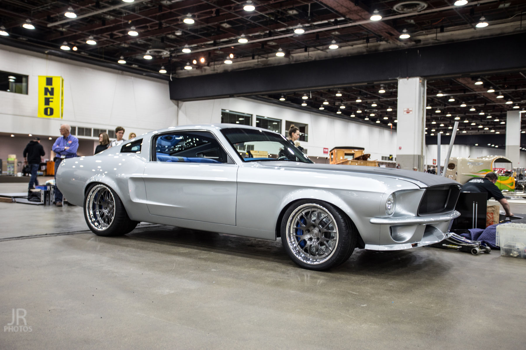 1968 Ford Mustang | Haley Huntress’ KlassyKars-Built 1968 Ford Mustang on Forgeline GW3 Wheels