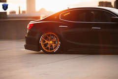 Lowered Maserati Ghibli - Rear Wheel
