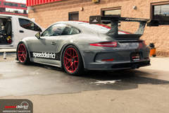 Josh Shokri's 991 Porsche GT3 on Forgeline One Piece Forged Monoblock VX1R Wheels