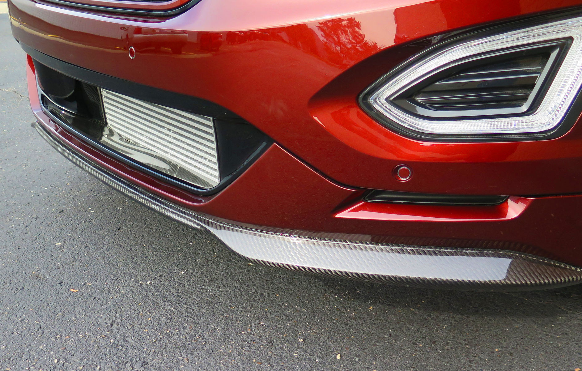 2015 Ford Edge | 2015 Ford Edge Carbon Chin Spoiler
