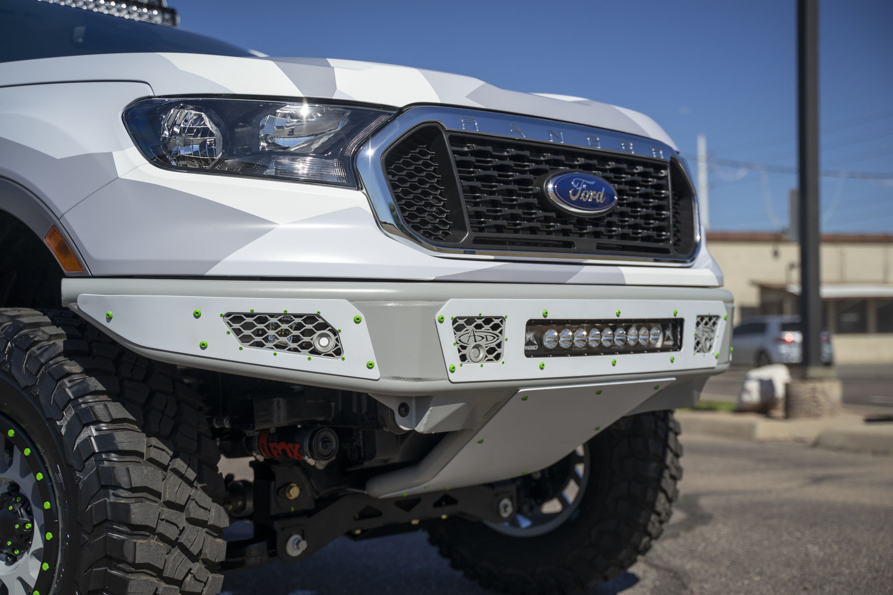 2019 Ford Ranger | 2019 Ford Ranger XLT SuperCrew FX4 by Addictive Desert Designs - ADD Bumper FordSEMA