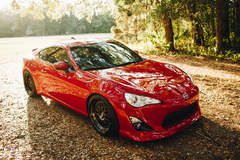 Firestorm Red Scion FRS - CCW Classic 3 Piece Forged Wheels