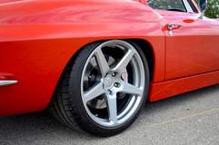 Page Customs’ 1964 Chevrolet Corvette on Forgeline One Piece Forged Monoblock CF1 Wheels
