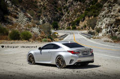 2015 Lexus RC350 F Sports Fitted With 20 Inch BD-23’s in Bronze w/ Chrome SS Lip