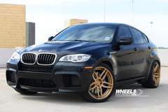 OUR CLIENT'S BMW X6M WITH 22" ADV.1 005 MV.2 WHEELS