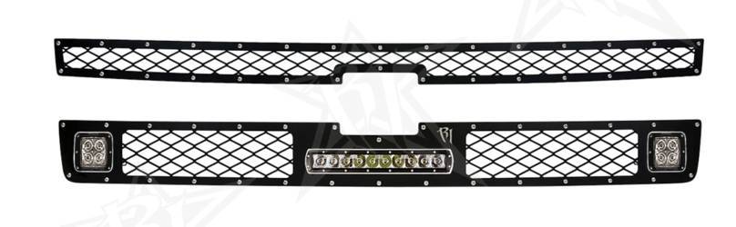 2011-2014 Chevrolet 2500 / 3500 LED Grille Kit