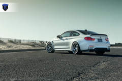BMW M4 - White Rear Angle Profile