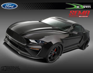 2018 Ford Mustang | 2018 Ford Mustang Fastback by DeBerti Design - Rendering FordSEMA