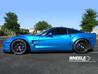 2009 Chevrolet Corvette | OUR CLIENT'S CHEVROLET CORVETTE C6 ZR1 WITH 19/20" HRE P40 WHEELS