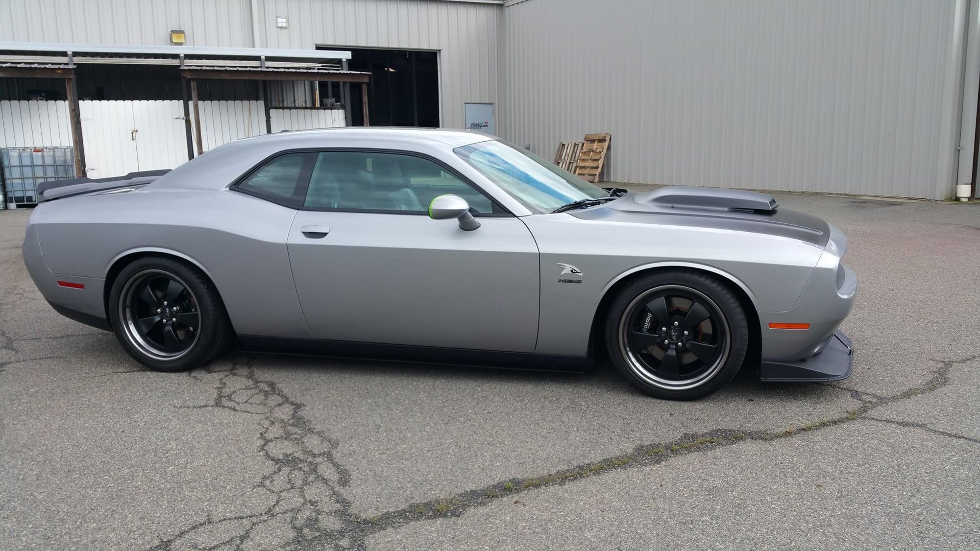 #002 War Hawk Performance Warhawk Dodge Challenger on Forgeline CR3 Wheels