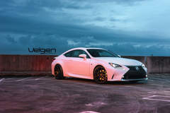 Lexus RC350 F Sport on Velgen Wheels VMB9