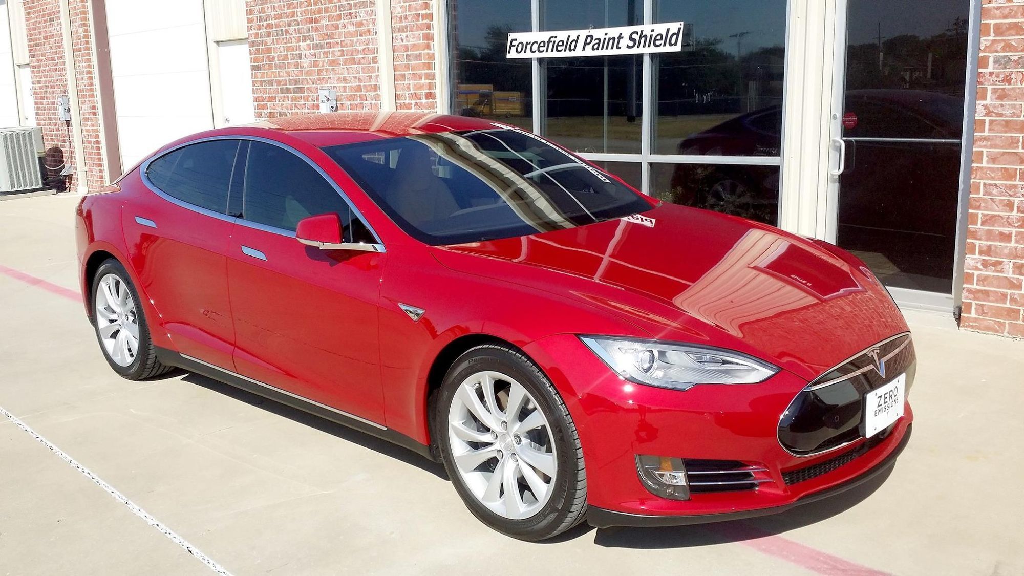 Tesla | Forcefield Paint Shield in Dalls protected this Model S