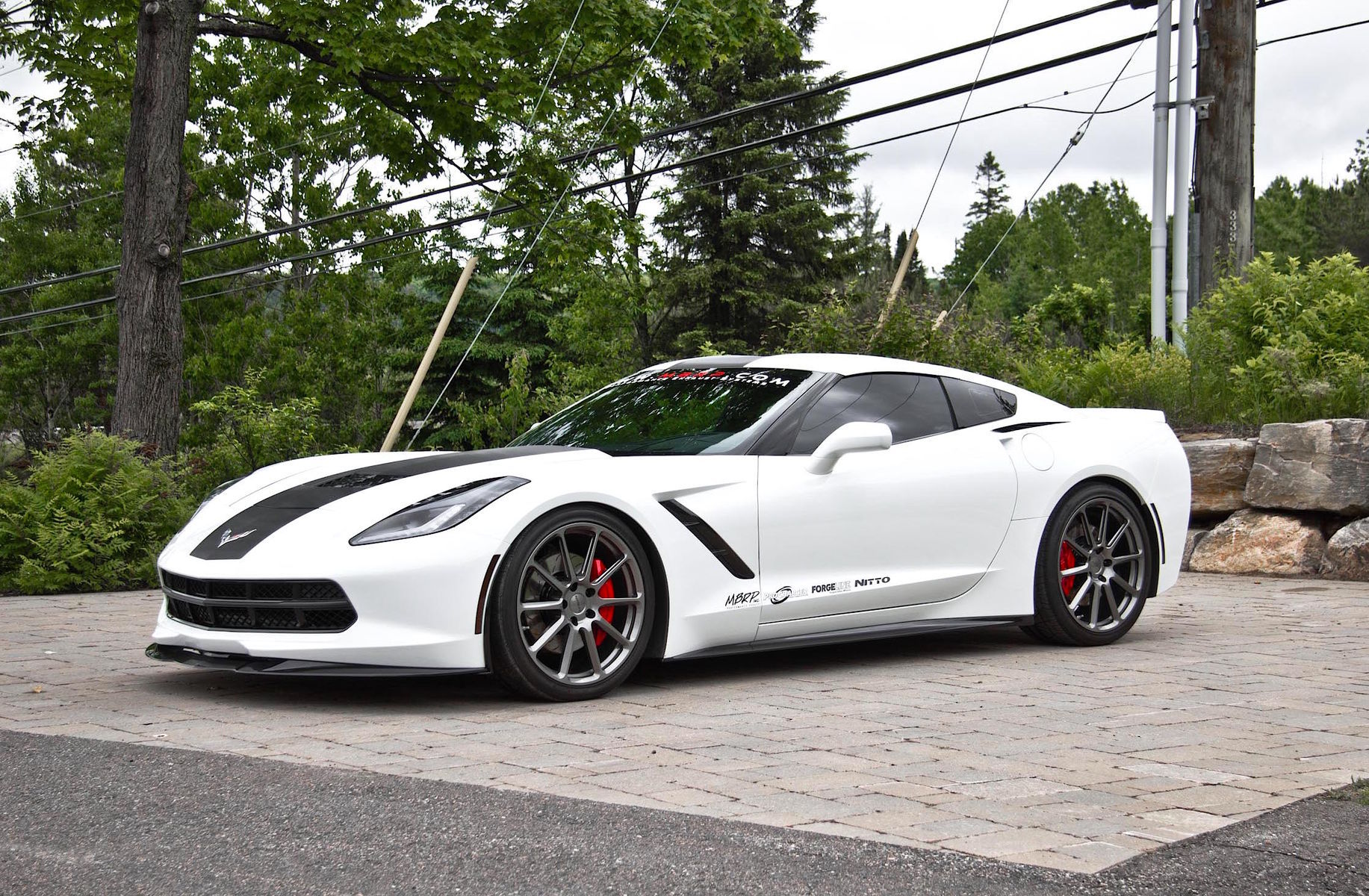 2014 Chevrolet Corvette | MBRP Performance Exhaust Project C7 Corvette on Forgeline RB1 Wheels