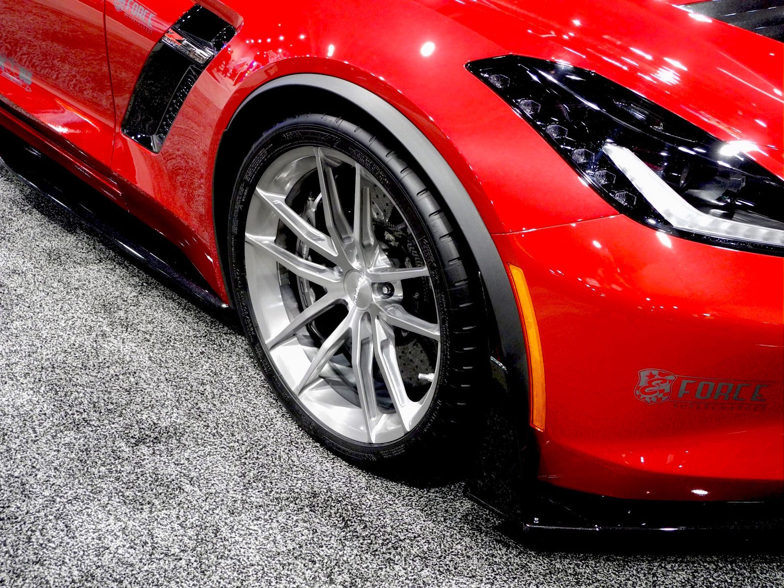 2015 Chevrolet Corvette | Total Lubricants C7 Corvette Z06 on Forgeline One Piece Forged Monoblock AR1 Wheels