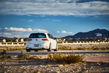 2016 Volkswagen Golf | H&R 2016 Golf GTI - Rear